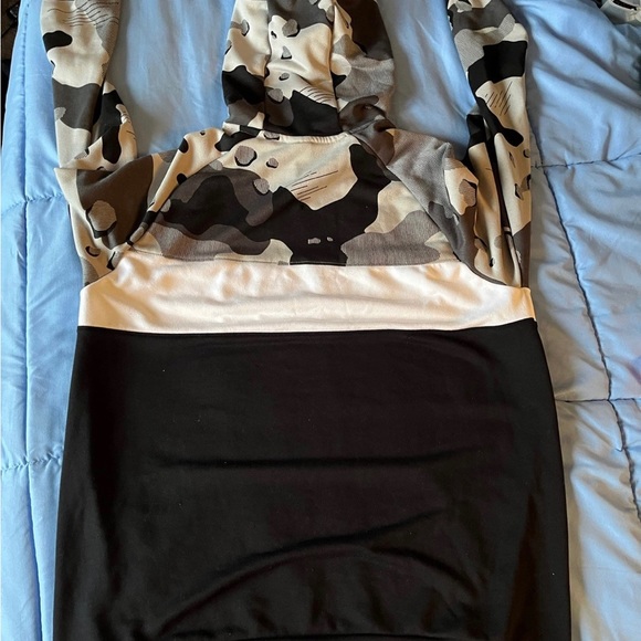 Mens Nike Cameo Colorblock Large Hoodie Sweatshirt - Picture 8 of 10